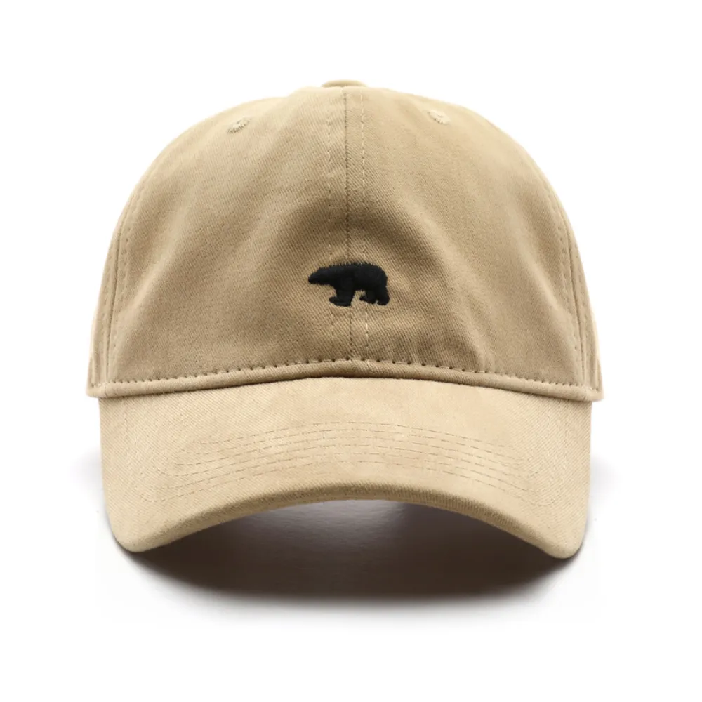 Polar Bear Embroidered Hat