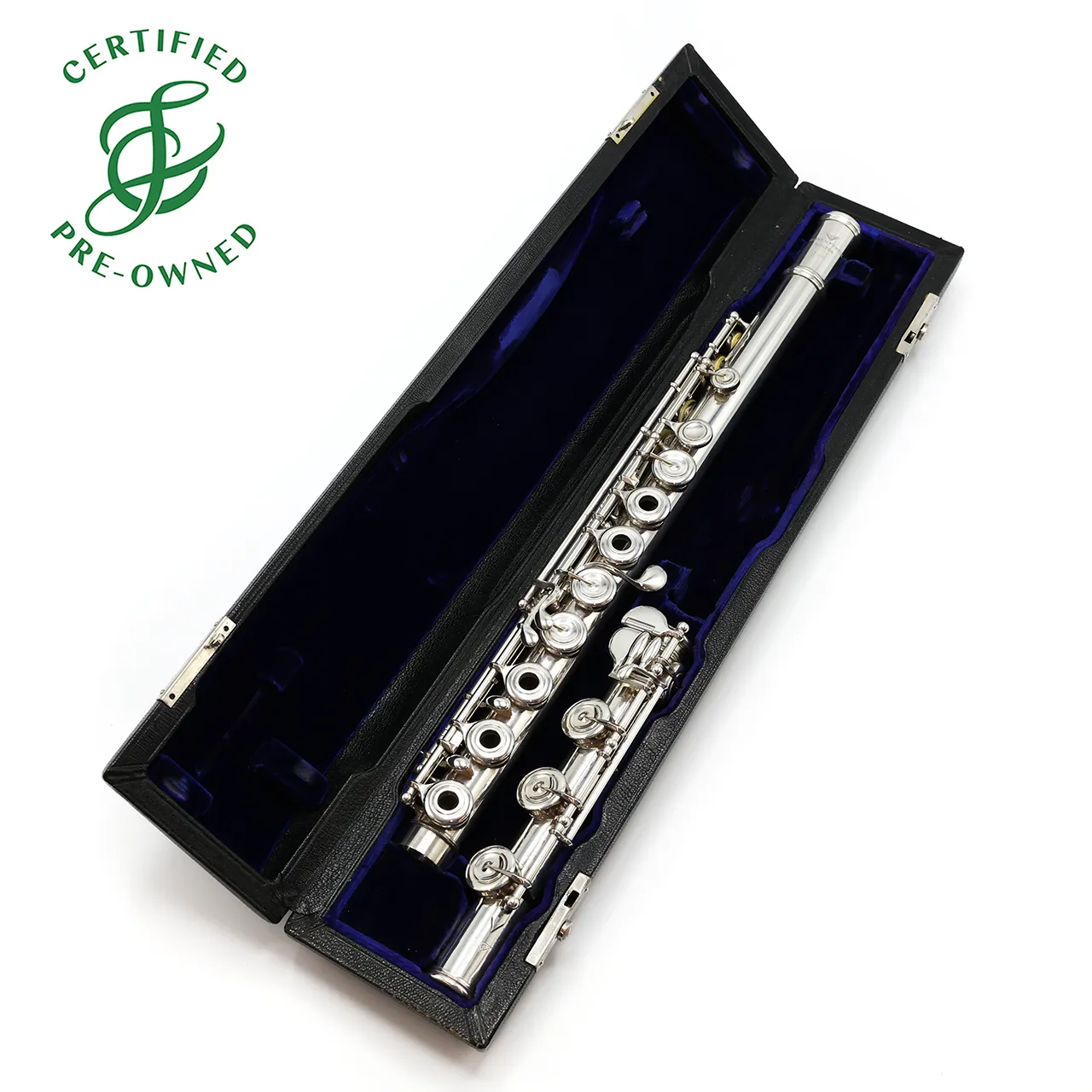 Powell Custom #4269 - Sterling silver, inline G, high G# facilitator, C# trill key, D# roller, B footjoint, no headjoint