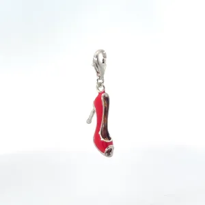 Pre-Owned Thomas Sabo 925 Red Enamel Stiletto Charm