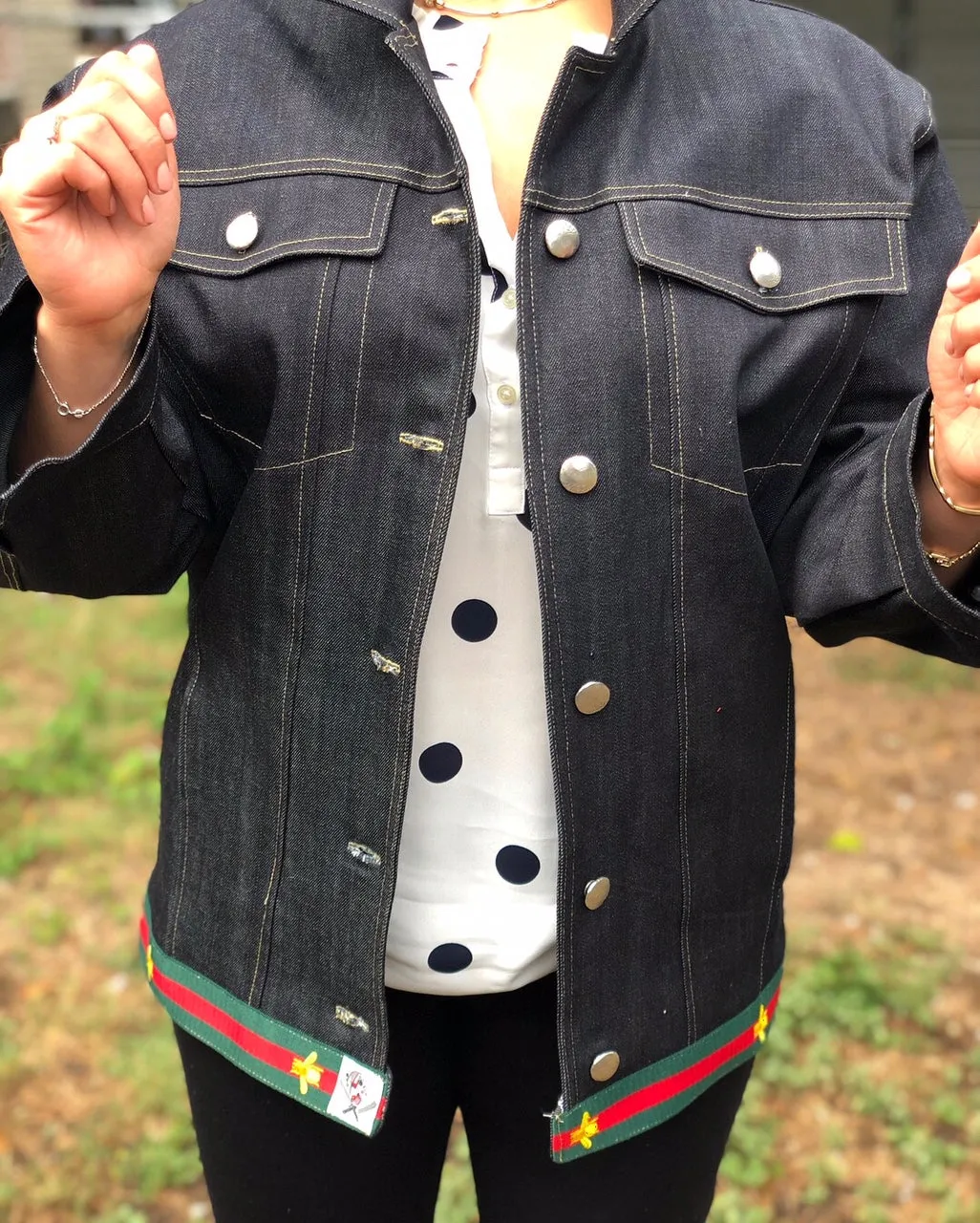 "California Dreamin” with Japanese embroidered tiger