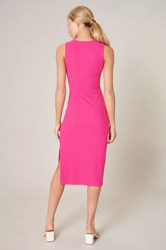Rae Ribbed Midi Dress