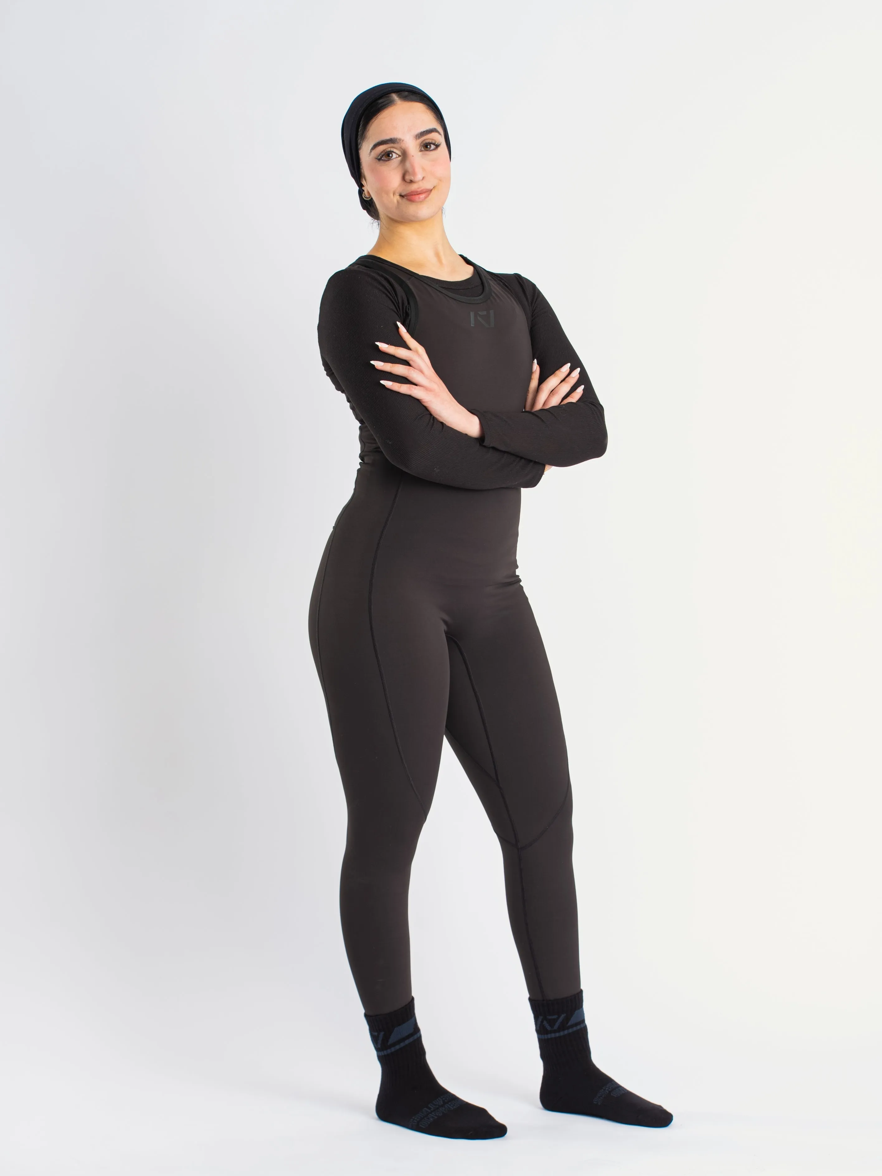 Rausch Women's Long Legged Singlet - IPF Approved - Stealth
