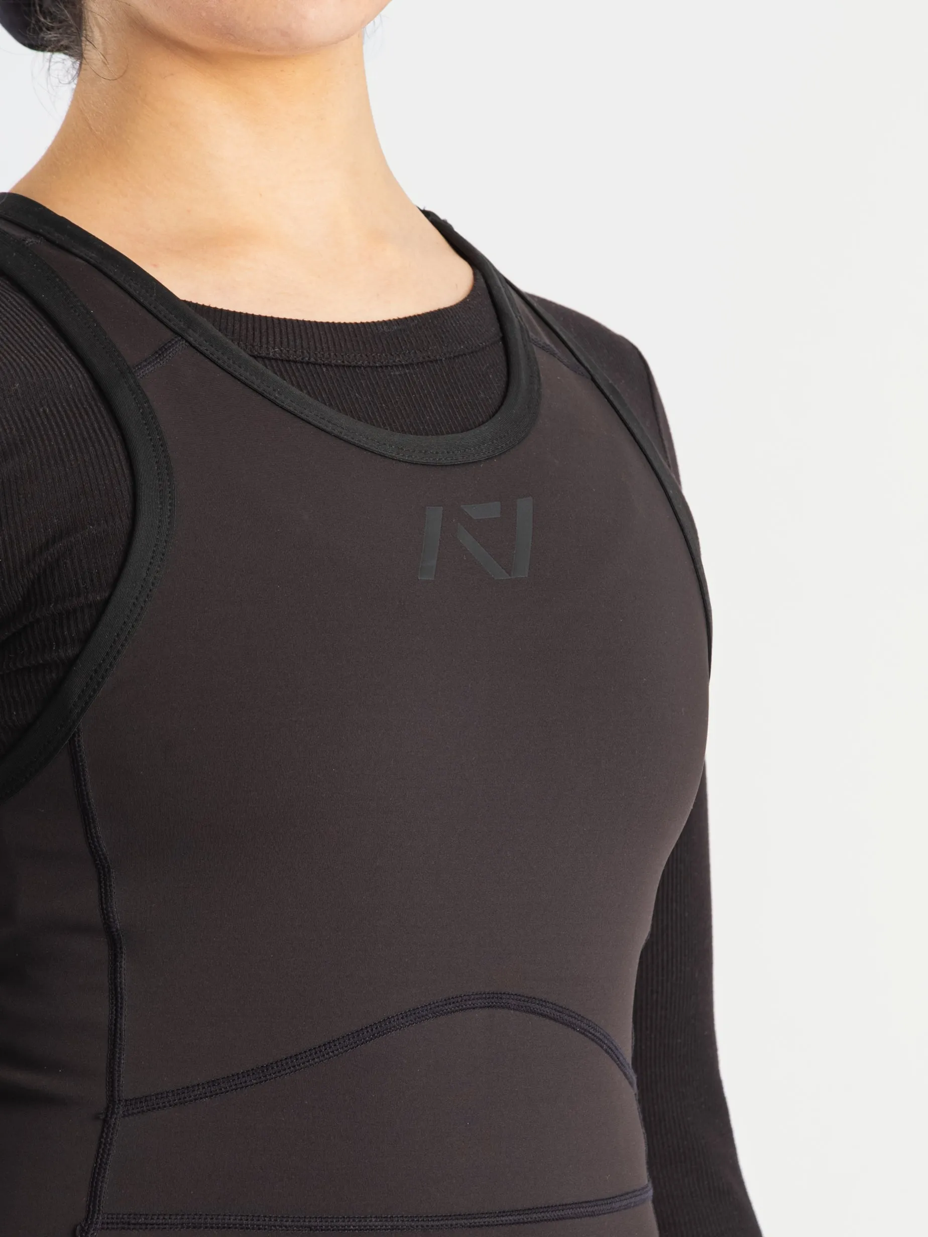 Rausch Women's Long Legged Singlet - IPF Approved - Stealth
