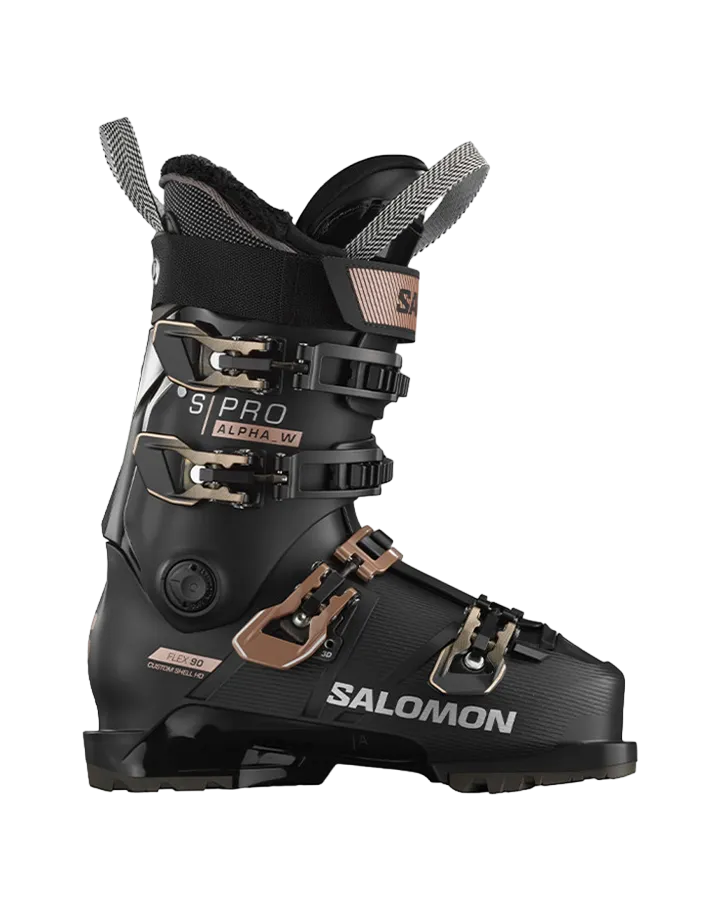 Salomon S/Pro Alpha 90 Women's Ski Boots - Black