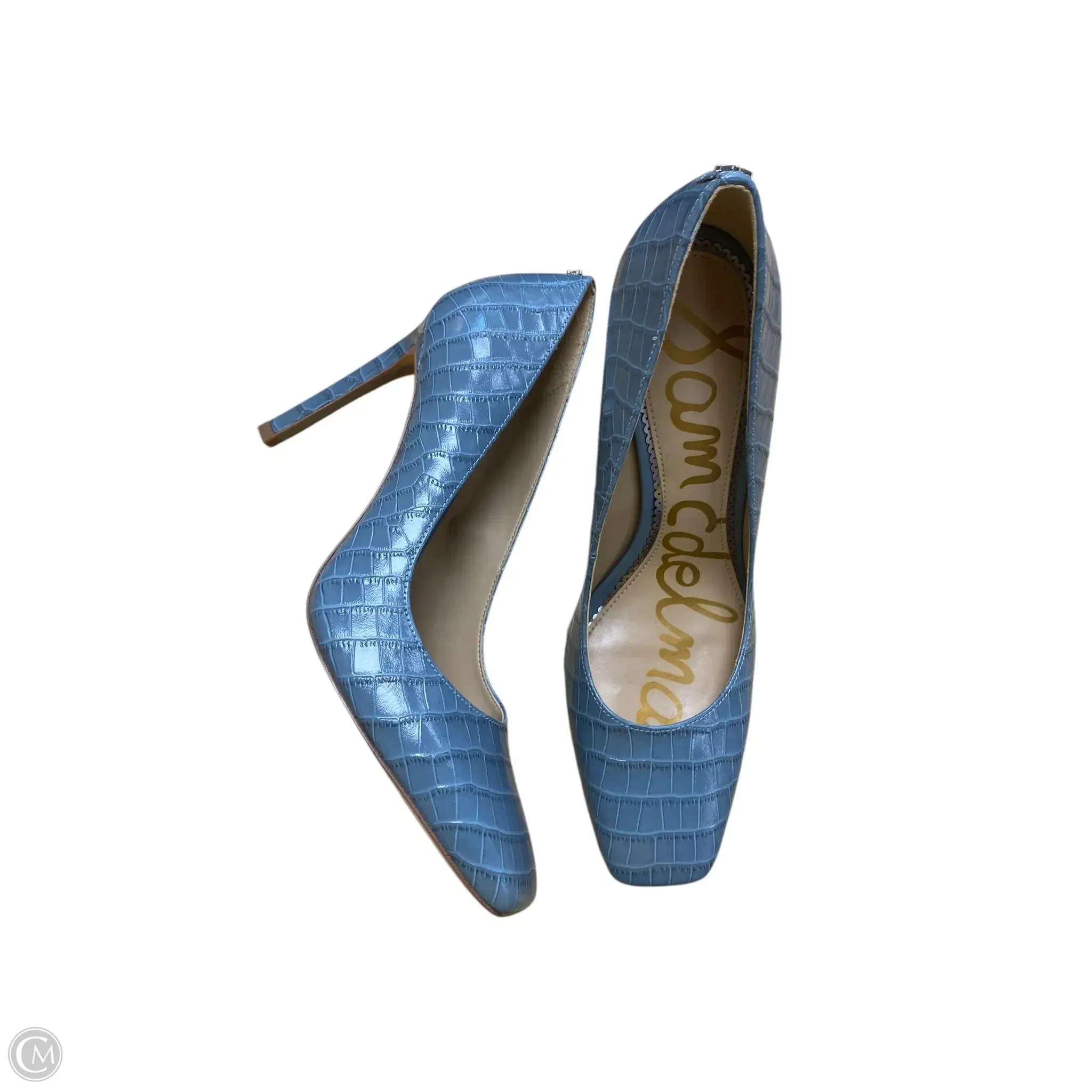 Shoes Heels Stiletto By Sam Edelman In Blue, Size: 8
