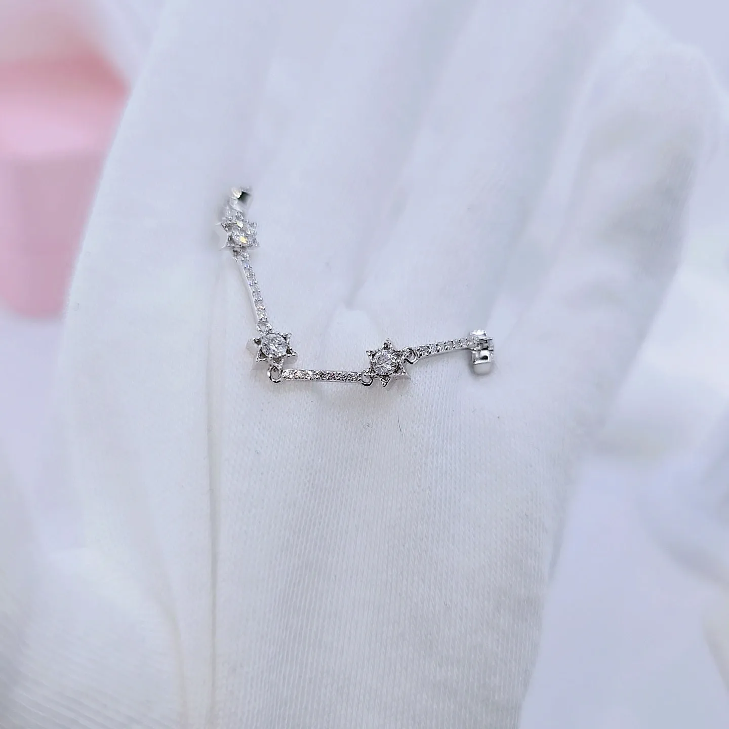 Six Pointed Star Diamond Bracelet