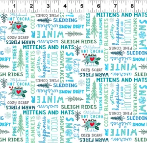 Snow Drift Y4201-1 Words White