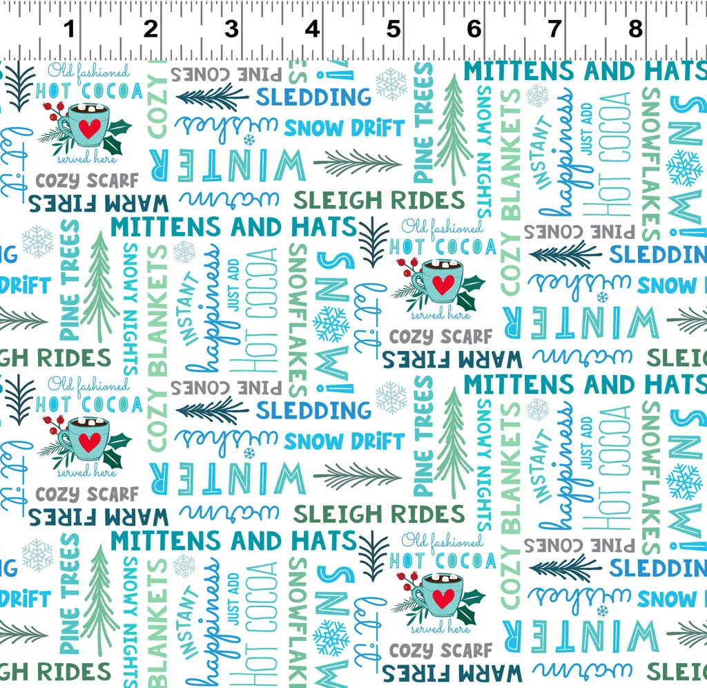 Snow Drift Y4201-1 Words White