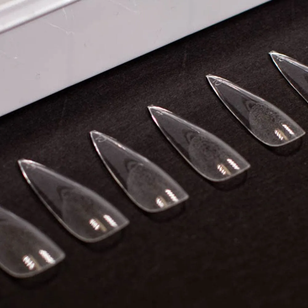 Soft Gel Nail Extensions | Extra Long Stiletto