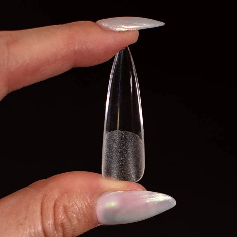 Soft Gel Nail Extensions | Extra Long Stiletto