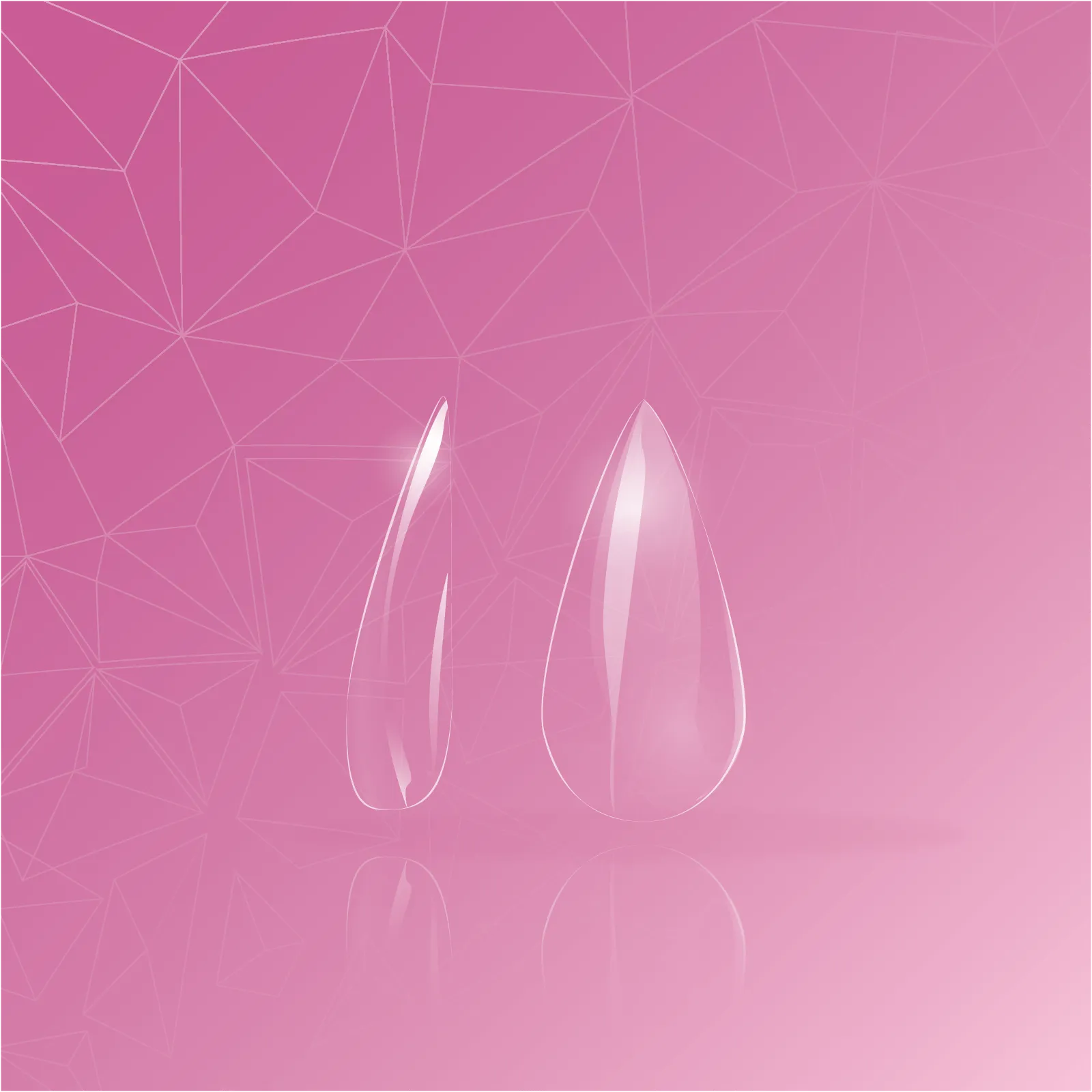 Soft Gel Tips - Full Cover (Stiletto Small)
