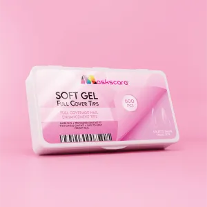 Soft Gel Tips - Full Cover (Stiletto Small)