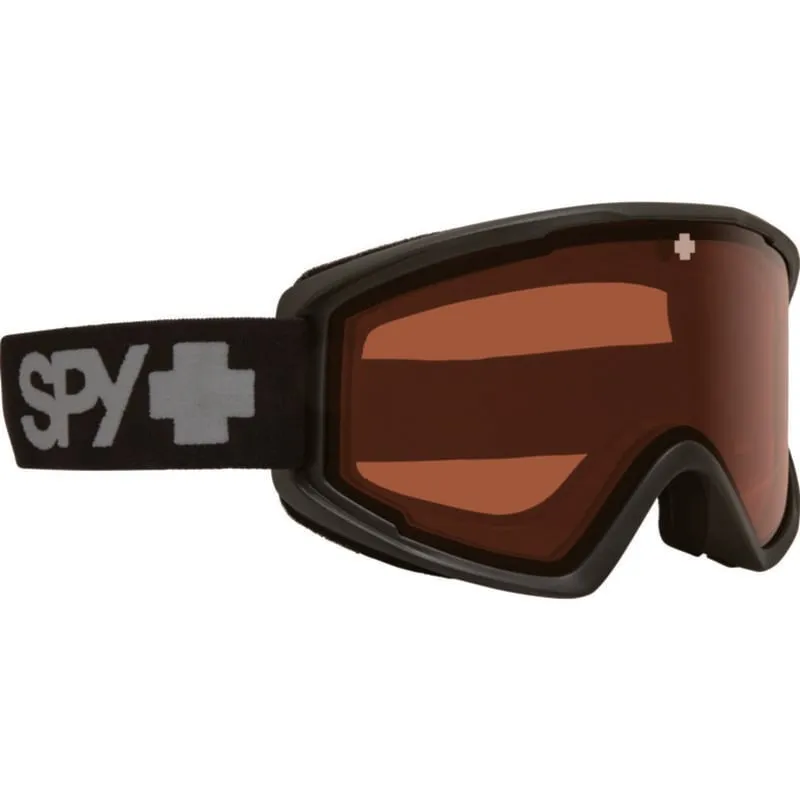 Spy Crusher Elite Snow Goggles - Matte Black w/ HD LL Persimmon