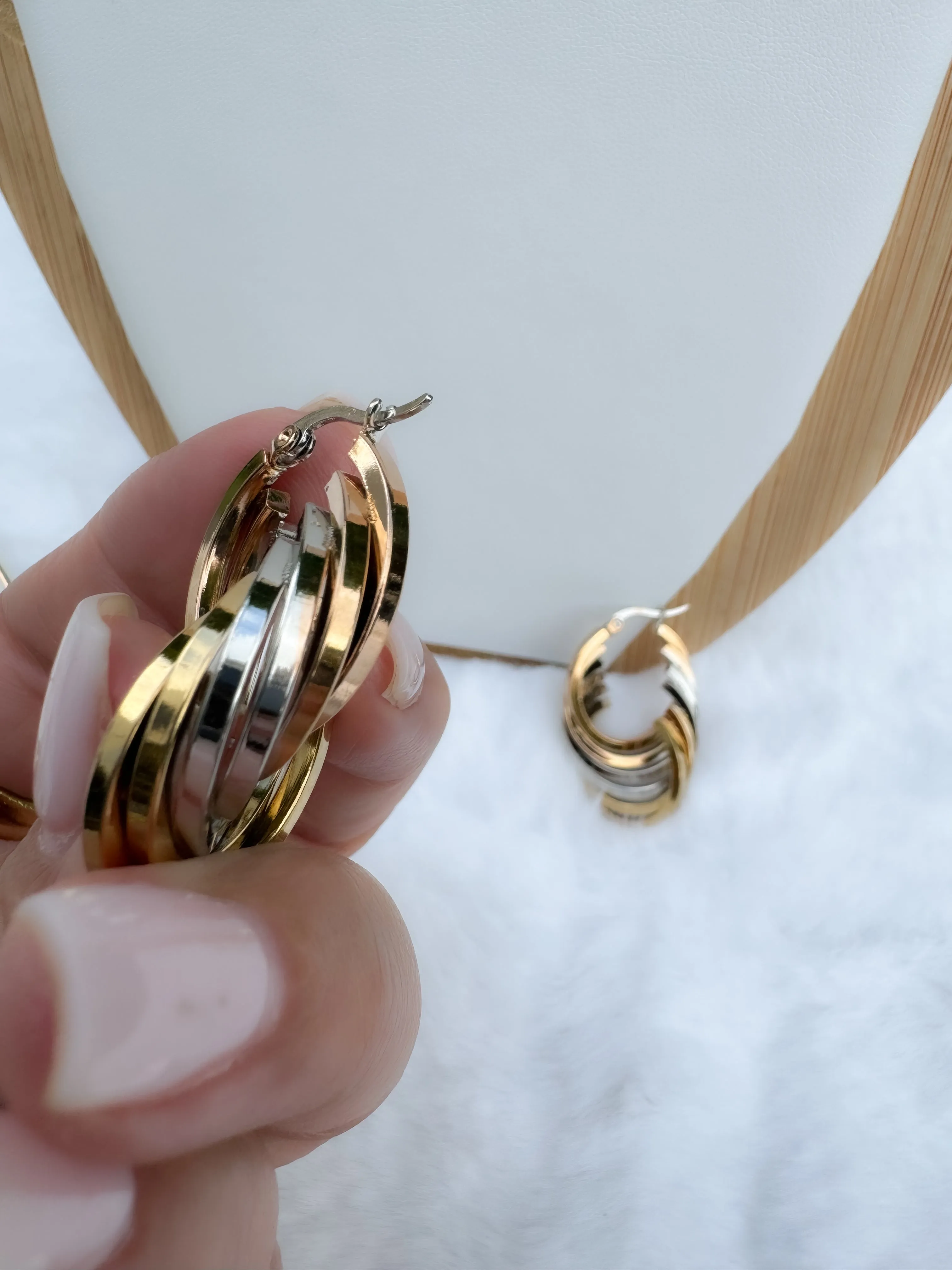 Stainless steel earrings