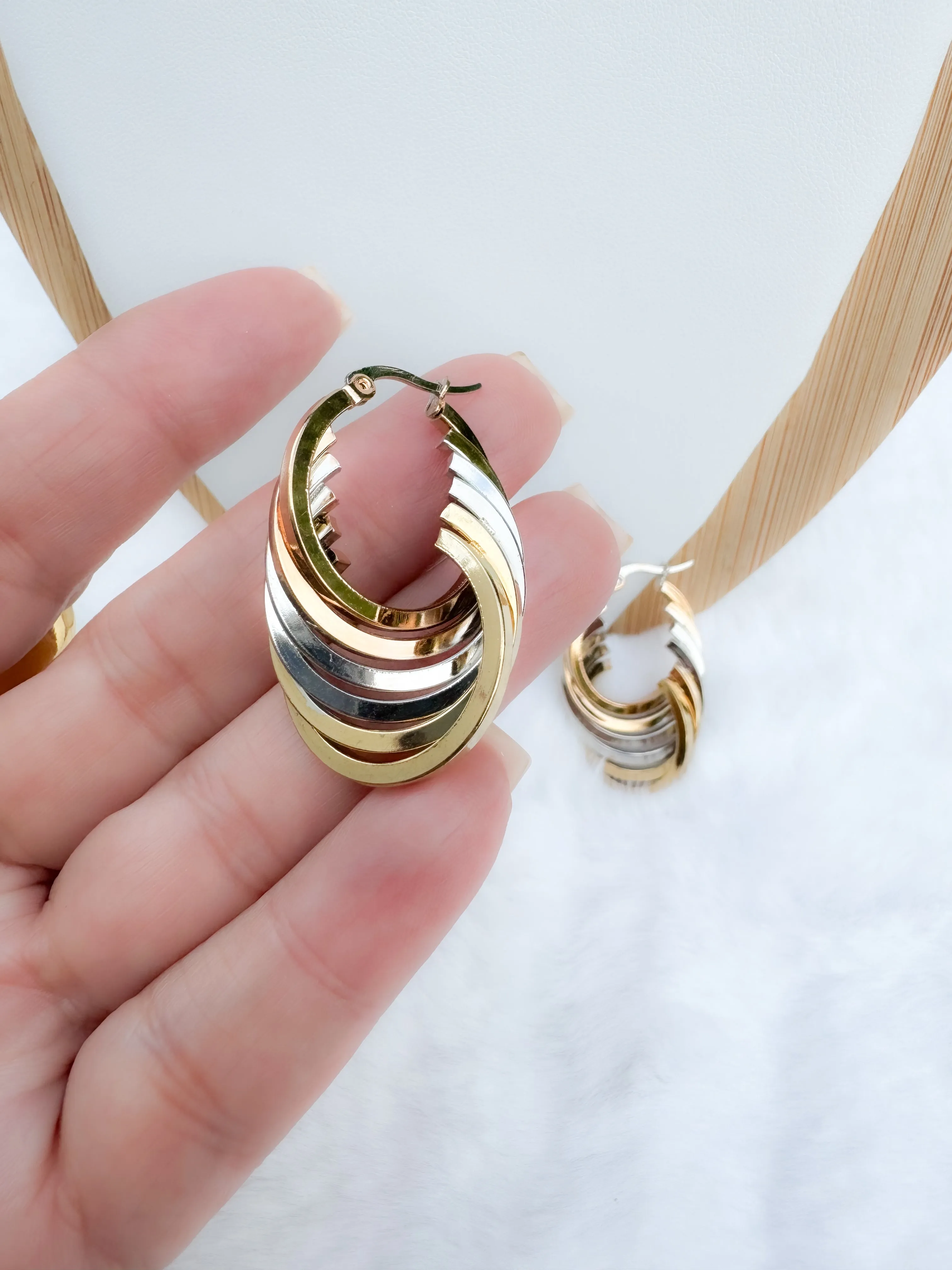 Stainless steel earrings