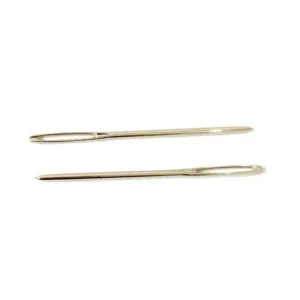 Stainless Steel Horse Plaiting Needles - Pack of 2