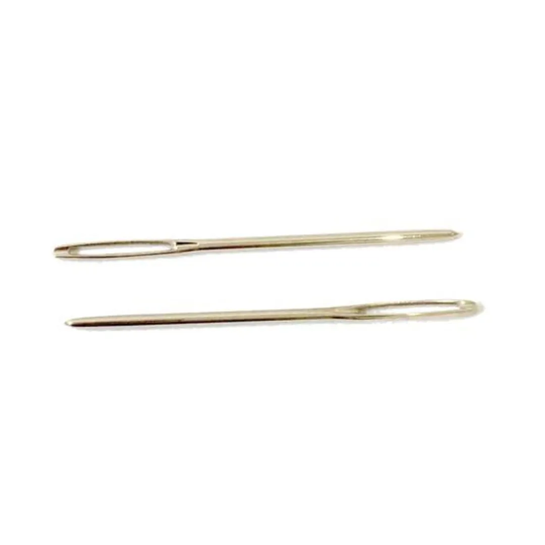 Stainless Steel Horse Plaiting Needles - Pack of 2