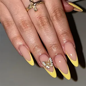 Stiletto Frnech Hansa Yellow