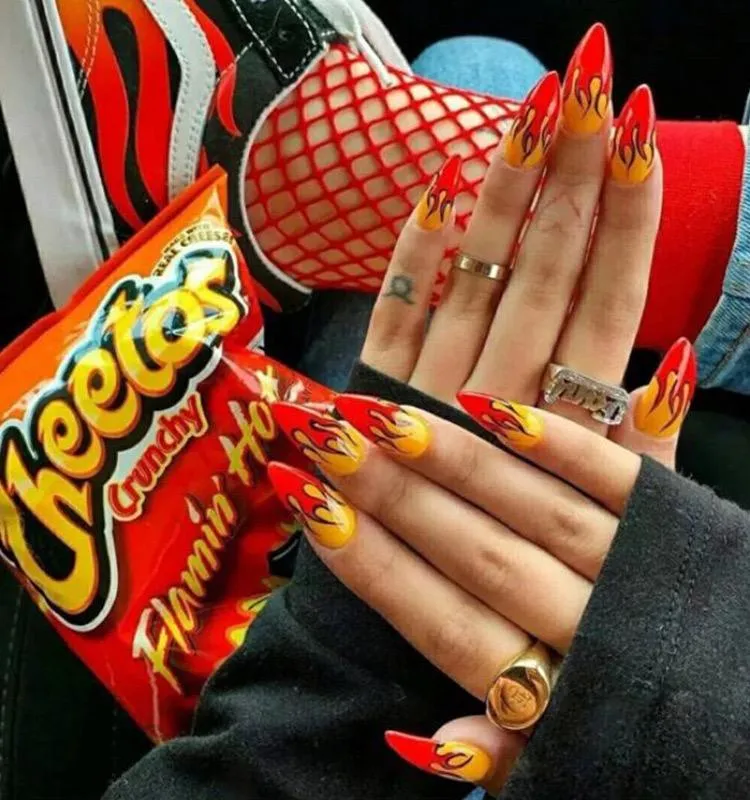 Stiletto On Fire