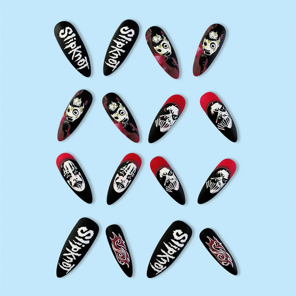 Stiletto Punk masks Black