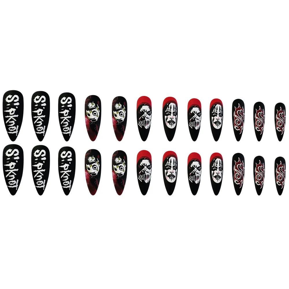 Stiletto Punk masks Black