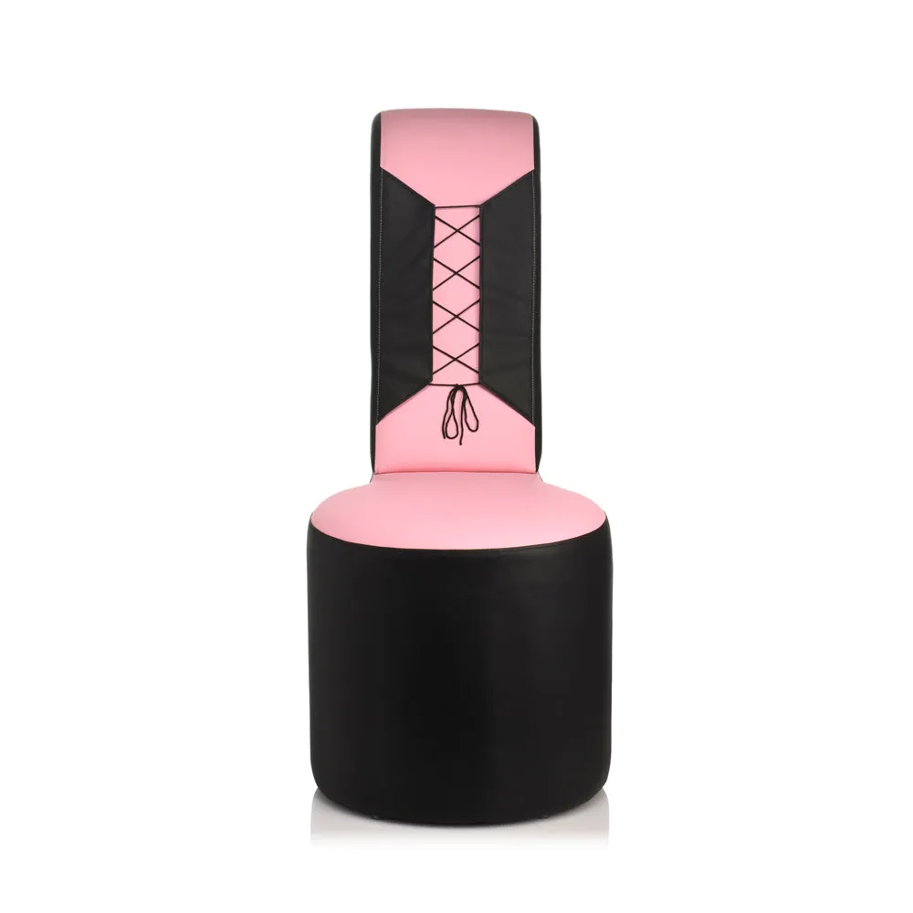 Stiletto Sex Chair - Pink & Black 40"