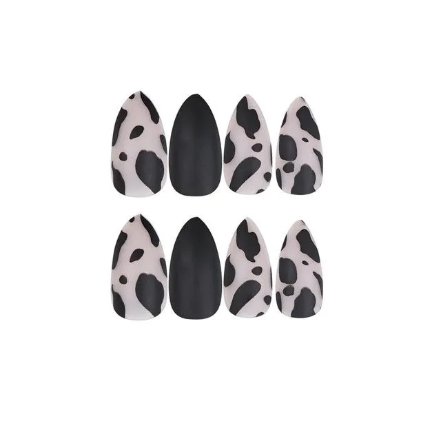 Stiletto Spotted Black