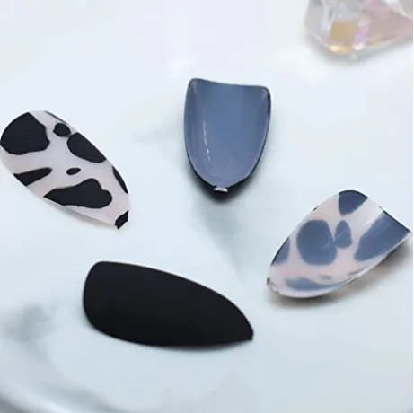 Stiletto Spotted Black