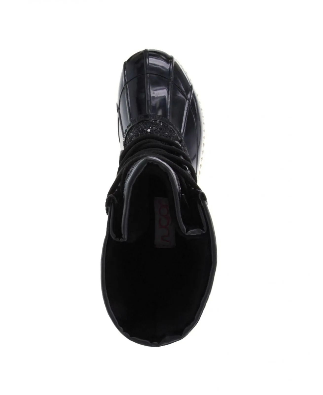 Sugar Women's Skylar Glitter Duck Boots Shoes SGR-SKYLAR 2 Black 9M