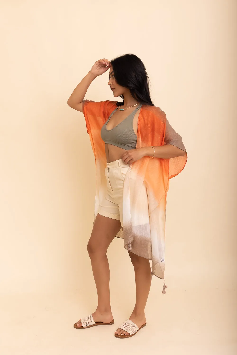 Summer Multi Gradient Kimono