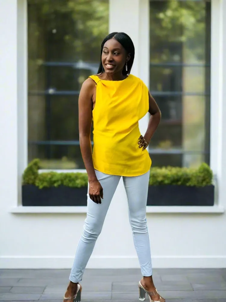 Summer Yellow Top
