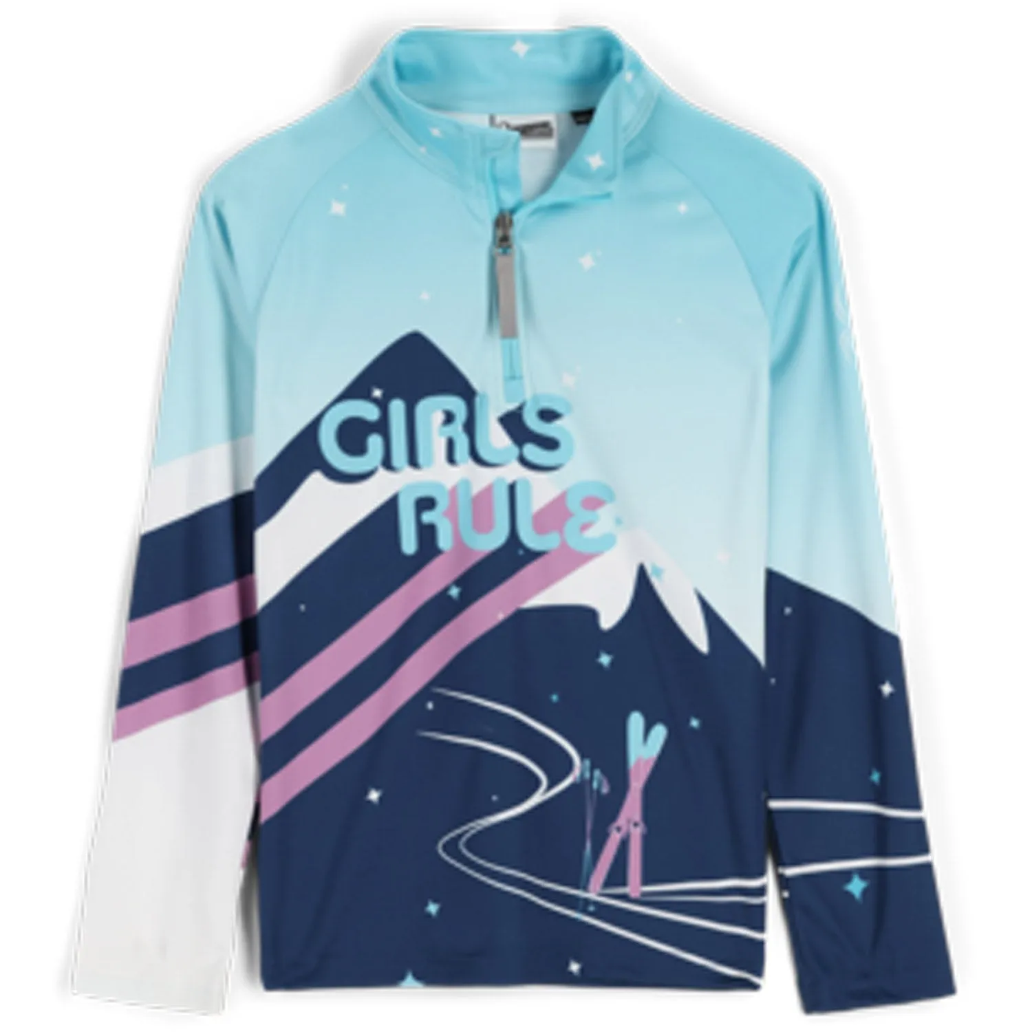 Surface Half Zip Girls Skivvy