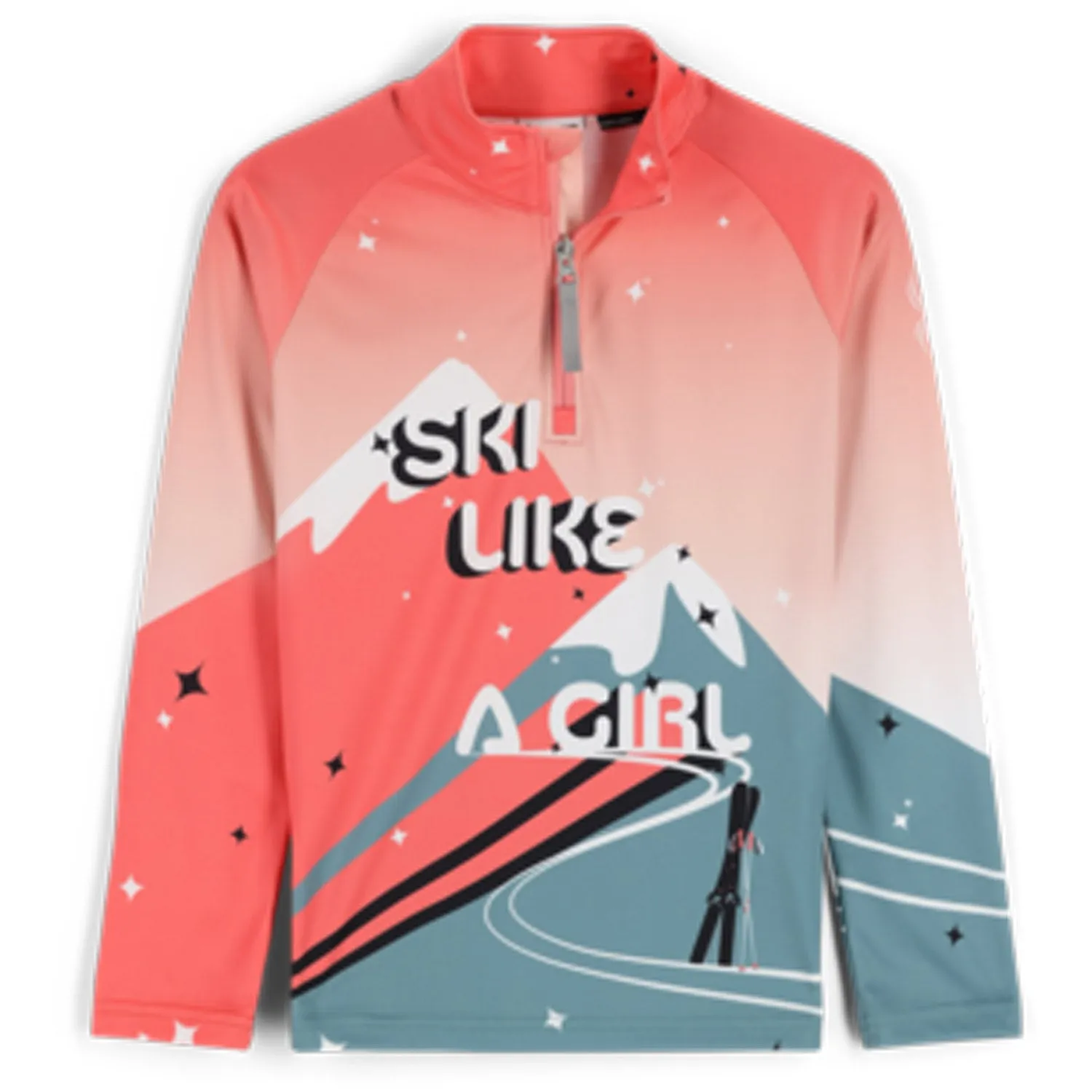 Surface Half Zip Girls Skivvy