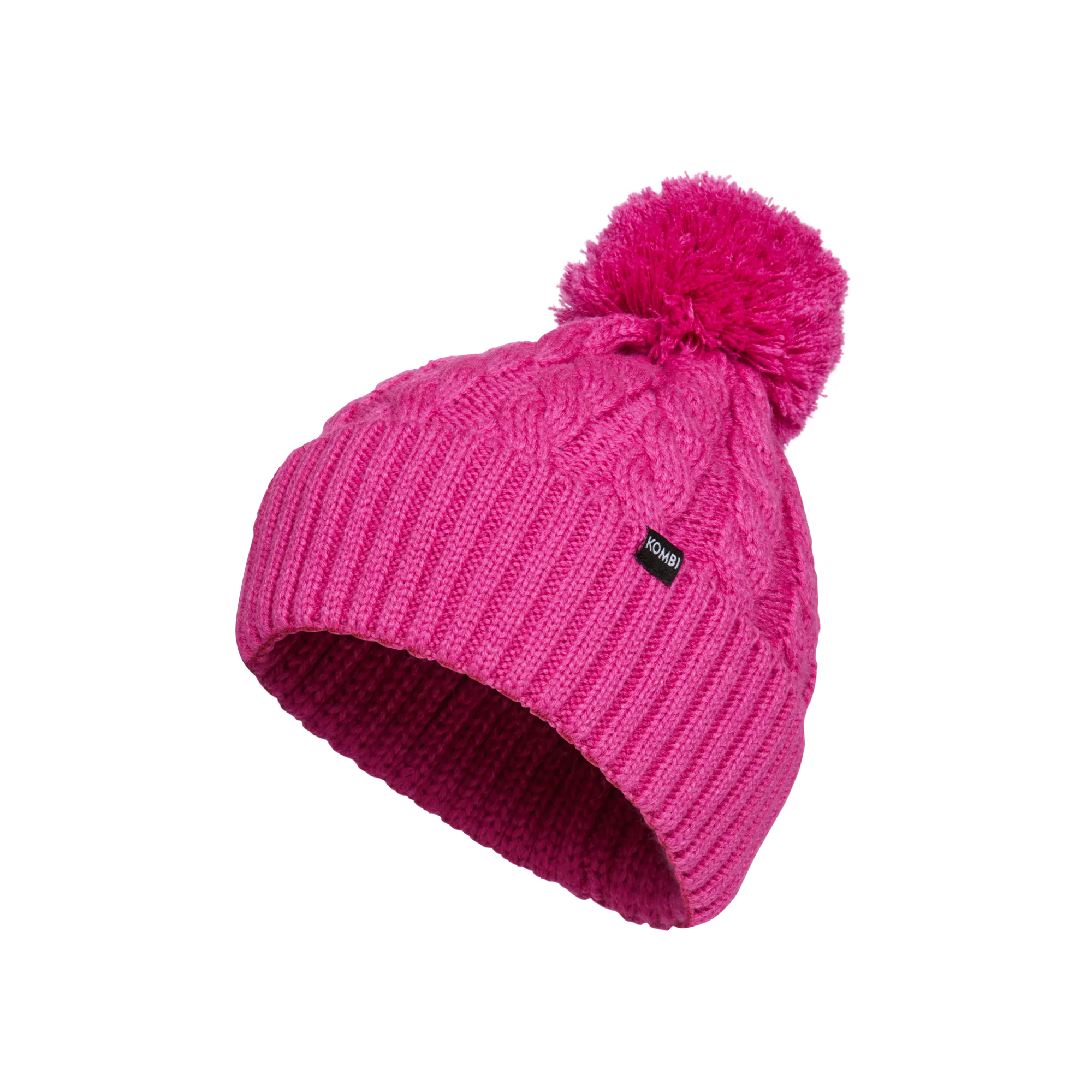 The Braidy Merino Pom Pom Toque - Junior