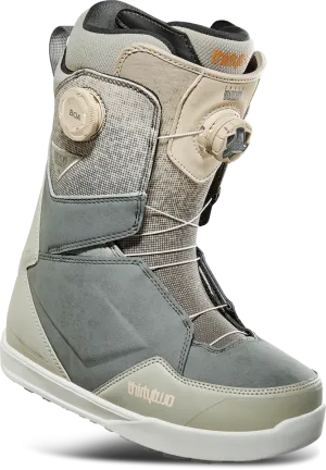 Thirtytwo Lashed Double Boa x Bradshaw Snowboard Boots Mens Grey / Tan