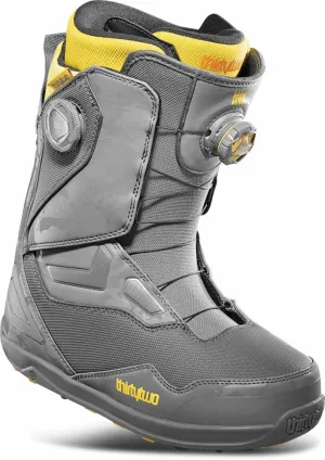 Thirtytwo TM-2 Double Boa Stevens Snowboard Boots Mens Grey / Yellow
