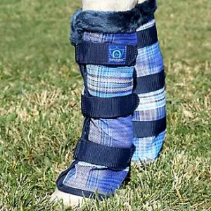 TK107662-Horse-Nvy Pld Boots Fly "Signature"No Clips