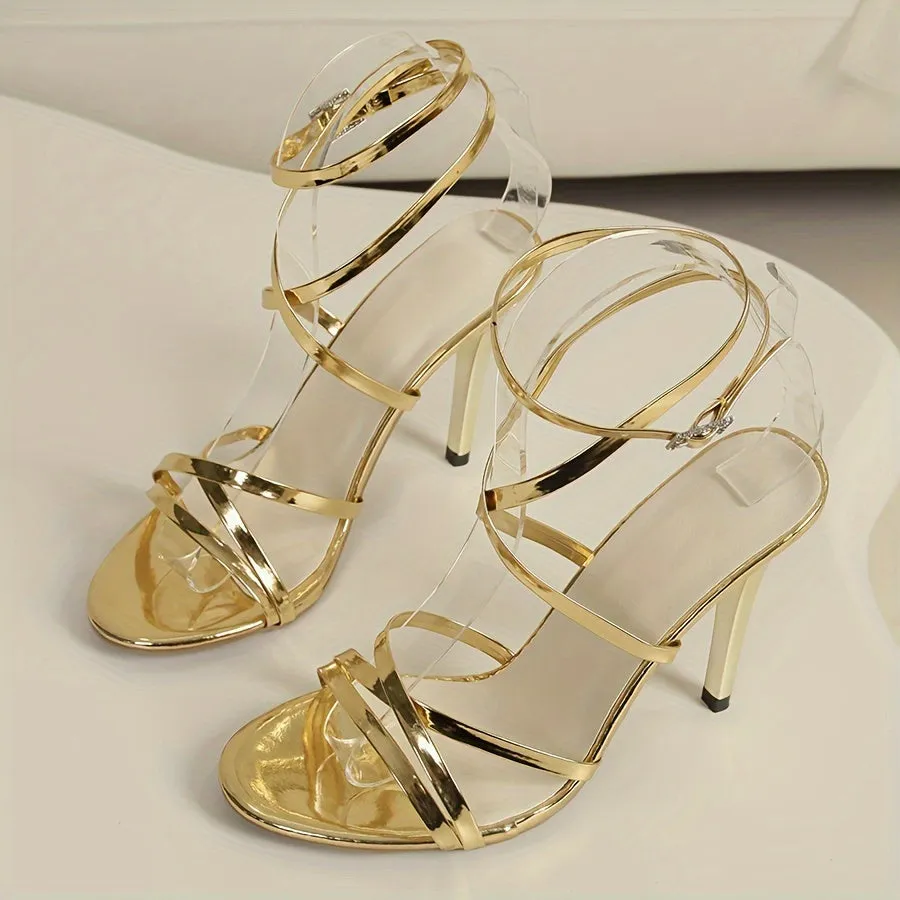 Trendy Sandals,  High Heel Summer Shoes, FS