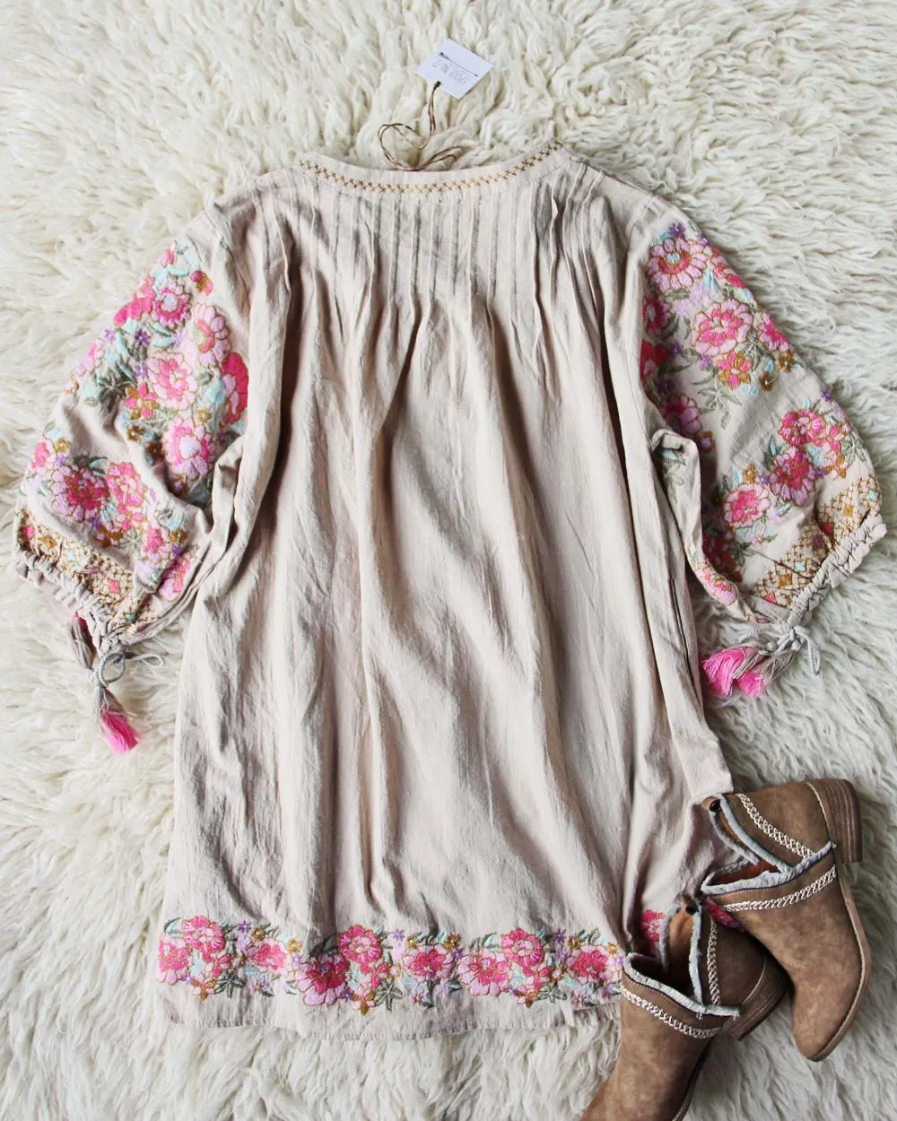 Virgo Embroidered Dress