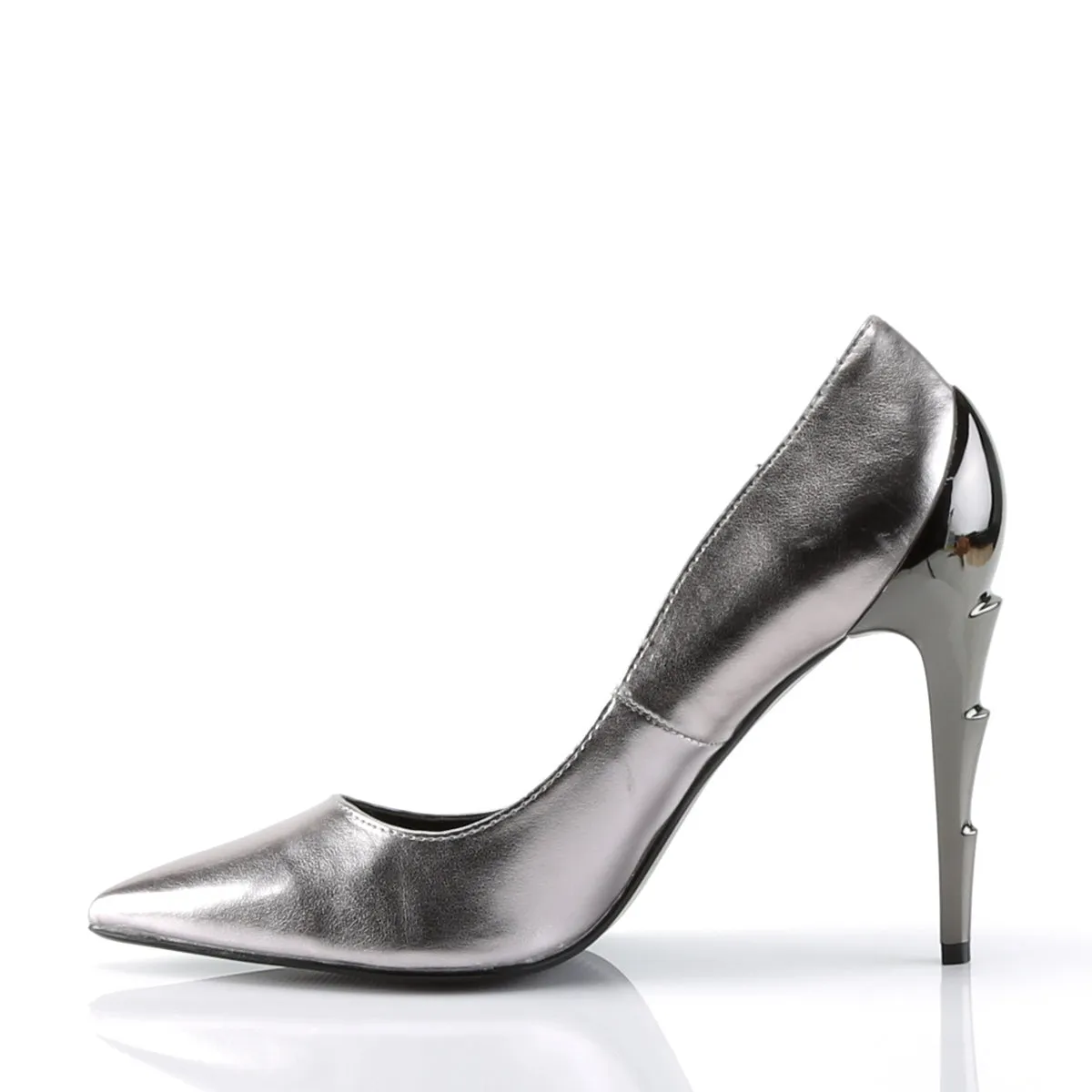 VOLTAGE-01  Pewter Vegan Leather