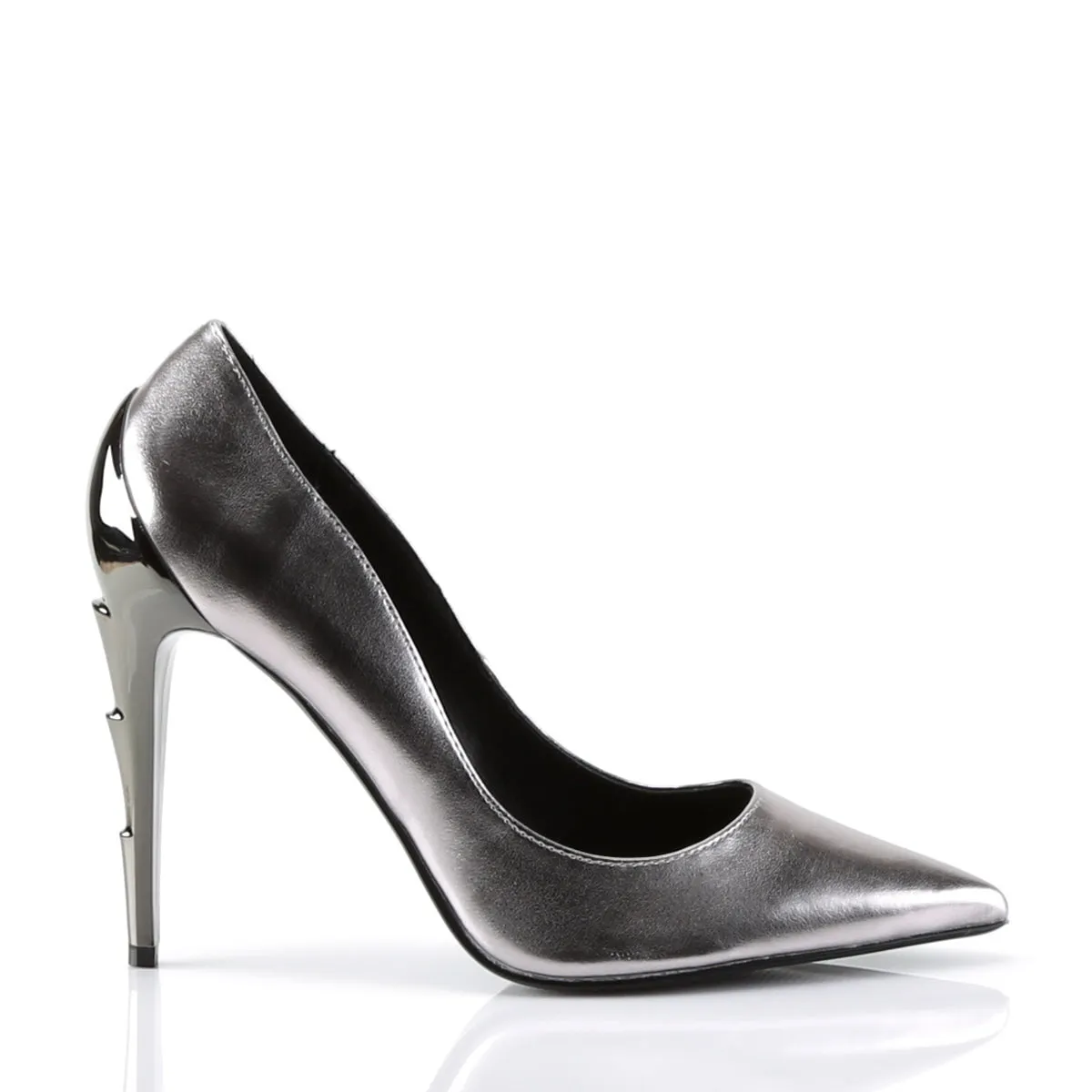 VOLTAGE-01  Pewter Vegan Leather