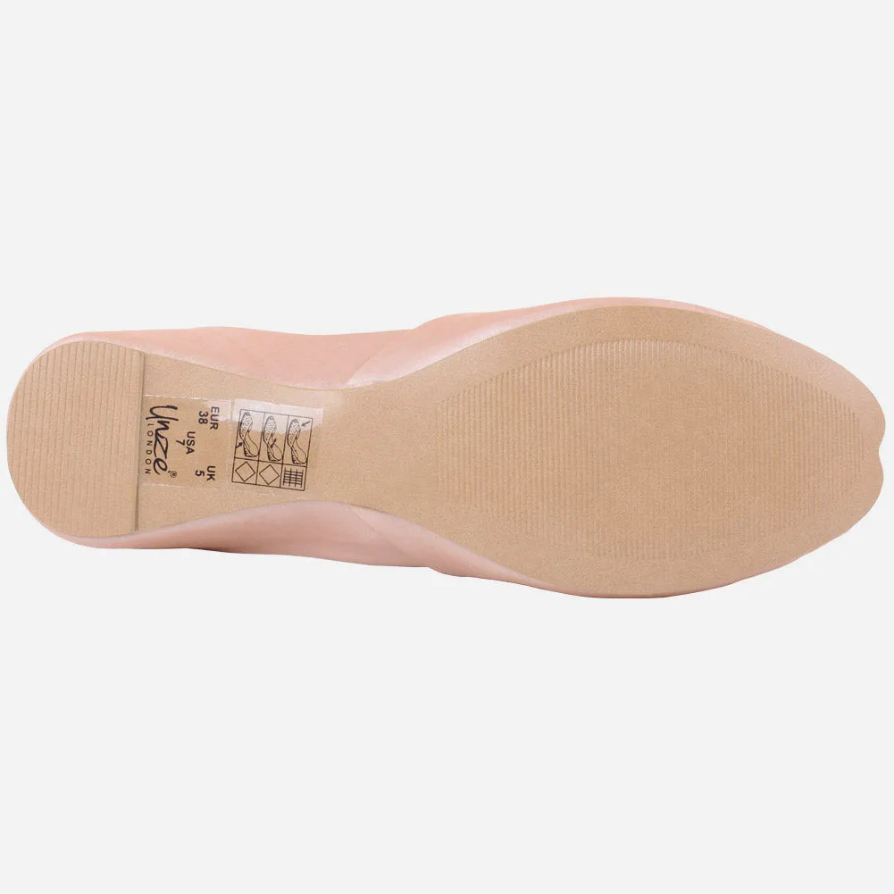 Women "ADIRA" Plain Sparkling Khussa