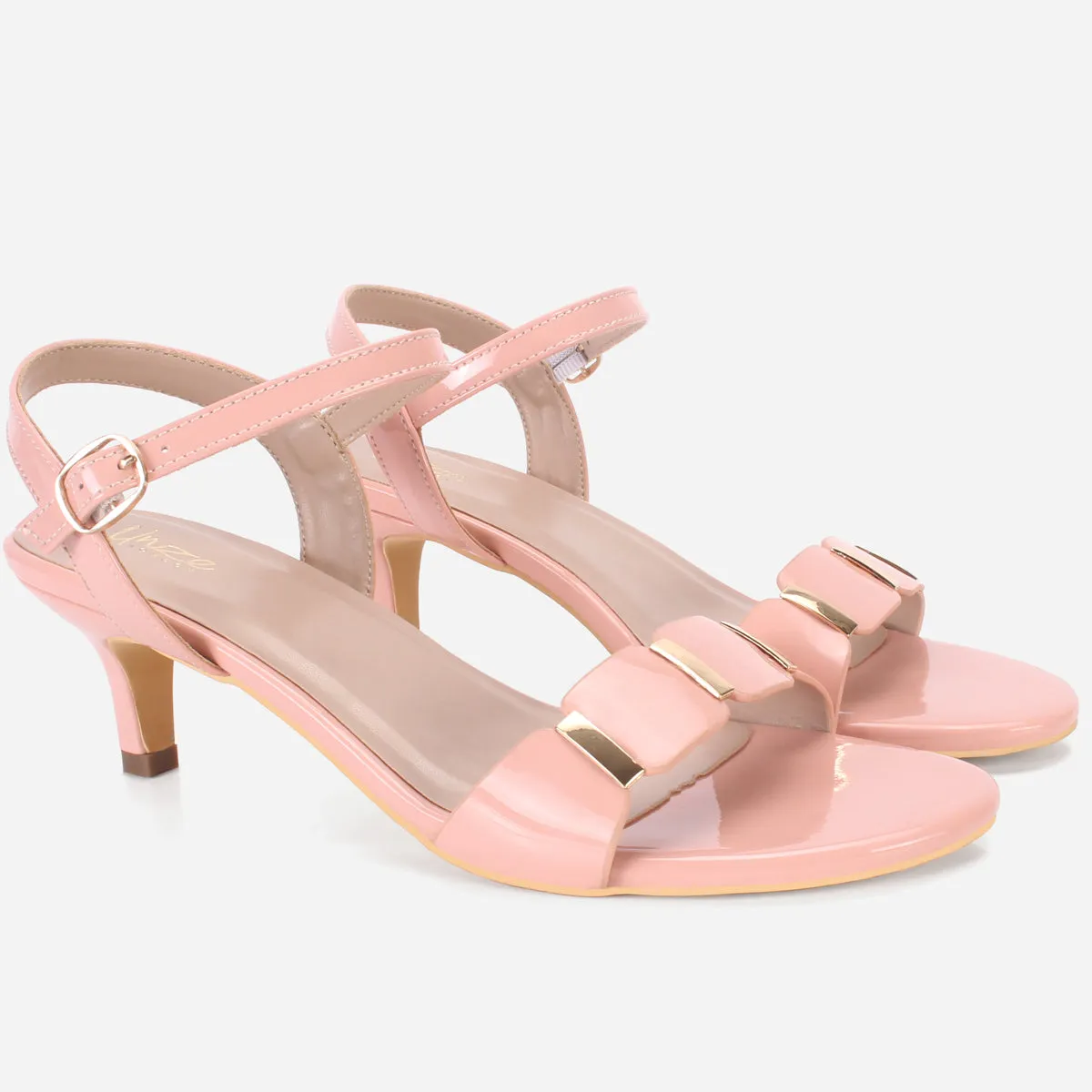Women "JADEN" Heeled Open Toe Party Sandals