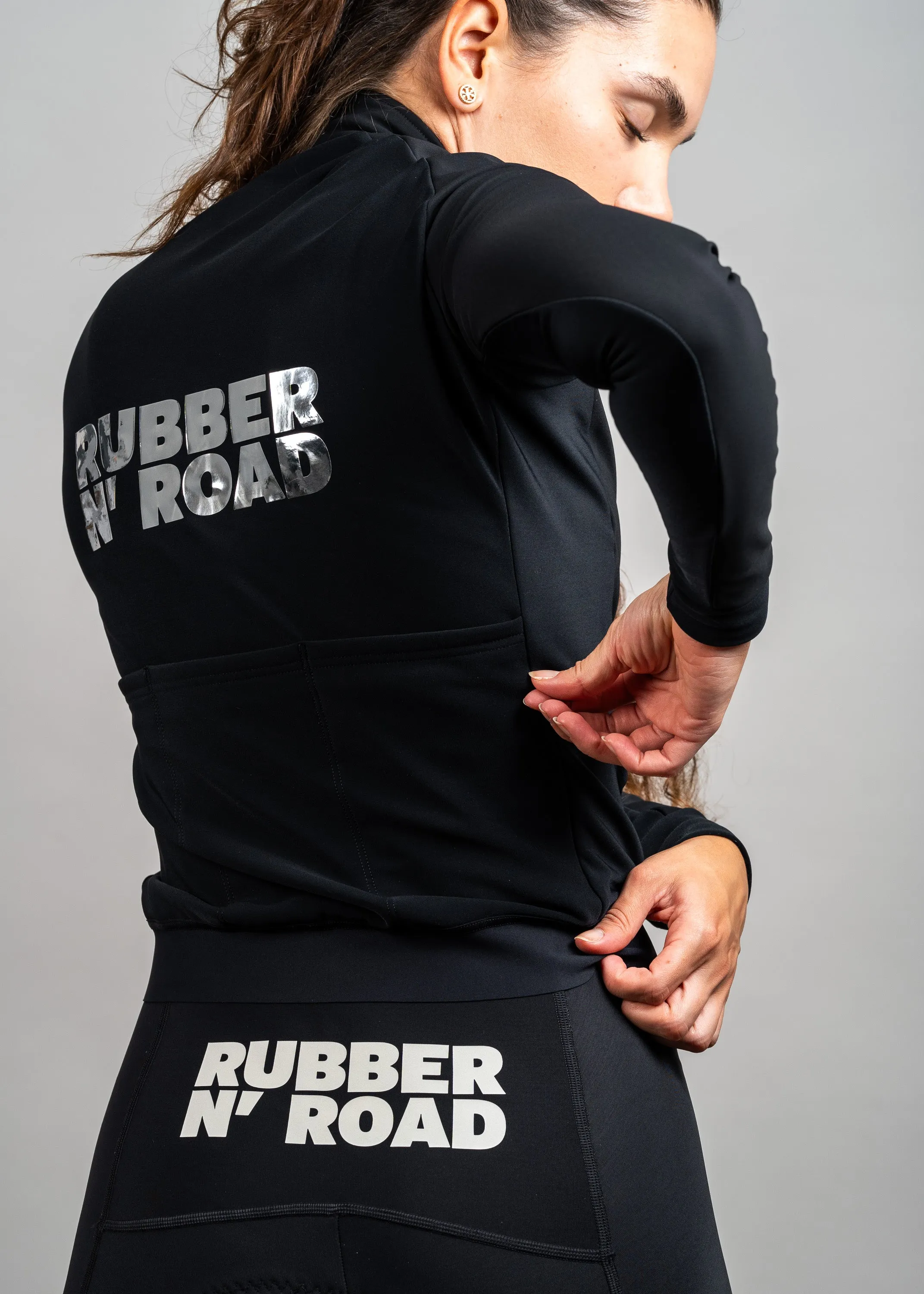 Women's Rebel Hybrid Jacket - White / Chrome