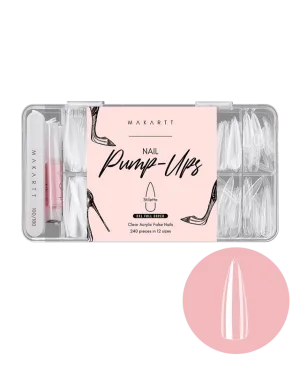 XXL Stiletto (Full Cover) False Nails/Tips (240pcs)